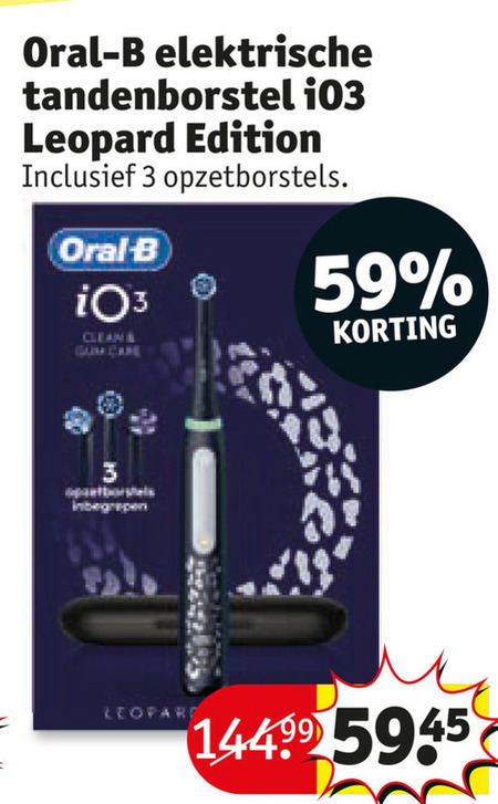 Braun Oral-B   electrische tandenborstel folder aanbieding bij  Kruidvat - details