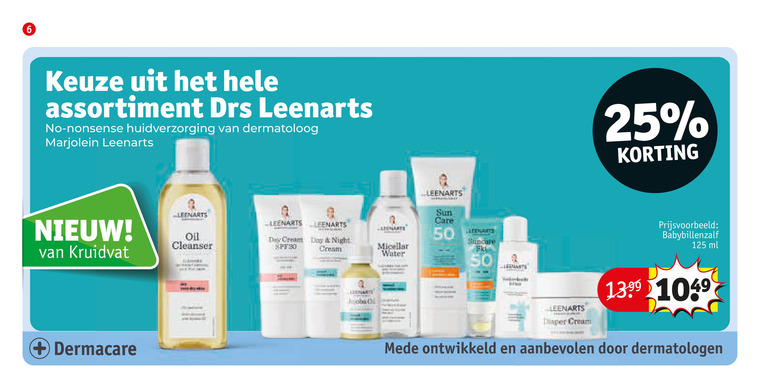    huidverzorging folder aanbieding bij  Kruidvat - details