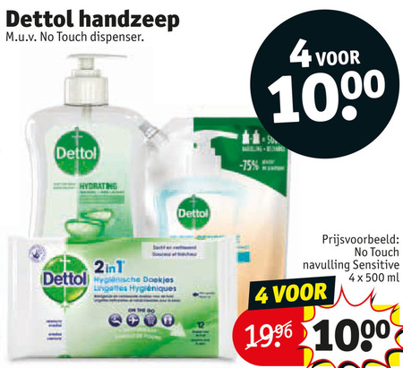 Dettol   handzeep folder aanbieding bij  Kruidvat - details