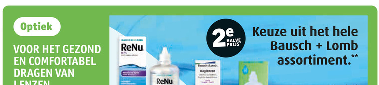 Bausch and Lomb   contactlensvloeistof folder aanbieding bij  Kruidvat - details