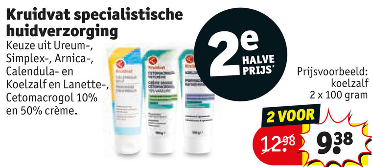 Kruidvat Huismerk   huidverzorging folder aanbieding bij  Kruidvat - details