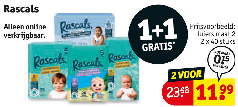 luiers 1 2 5 40 online maat stuks luier folder aanbieding bij Kruidvat
