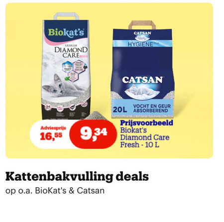 Catsan   kattenbakvulling folder aanbieding bij  Bol.com - details