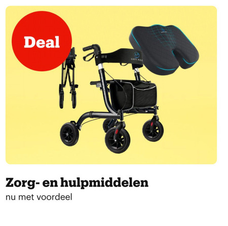 rollator deal safe visage hulpmiddelen voordeel folder aanbieding bij Bol.com