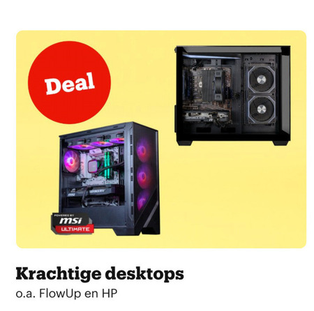 HP   pc systeem folder aanbieding bij  Bol.com - details