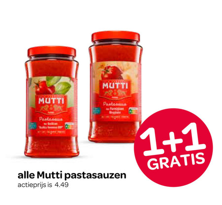 pastasaus 1 pastasauzen actieprijs folder aanbieding bij Spar