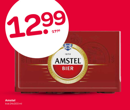 amstel krat bier 16 1870 ml bieren brouwen folder aanbieding bij Spar Amstel krat bier folder aanbieding bij Spar - details