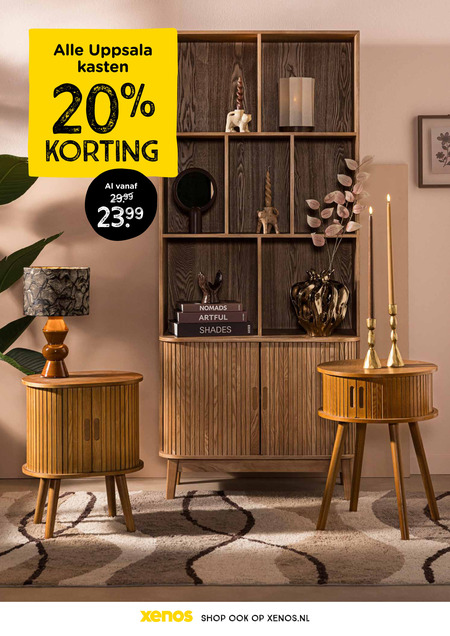 kasten 20 uppsala shades shop folder aanbieding bij Xenos