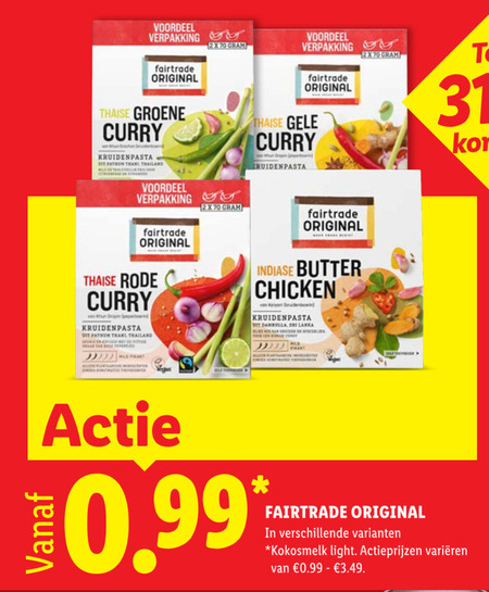Fair Trade Original   boemboe folder aanbieding bij  Lidl - details