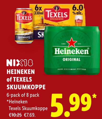 Heineken   speciaalbier, blikje bier folder aanbieding bij  Lidl - details