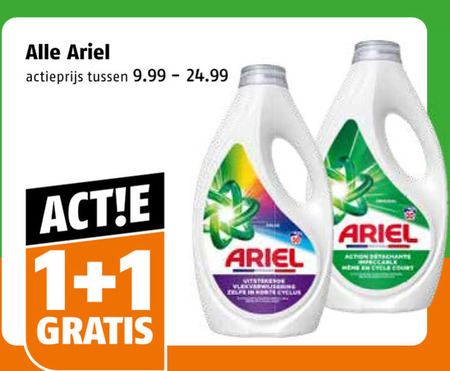 ariel wasmiddel 1 actieprijs action folder aanbieding bij Poiesz Ariel wasmiddel folder aanbieding bij Poiesz - details