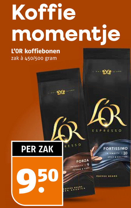    koffiebonen folder aanbieding bij  Poiesz - details