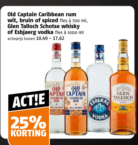 Esbjaerg   whisky, rum folder aanbieding bij  Poiesz - details