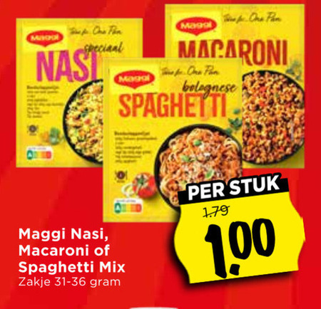 Maggi   maaltijdmix folder aanbieding bij  Vomar - details