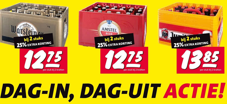 Warsteiner   krat bier folder aanbieding bij  Nettorama - details