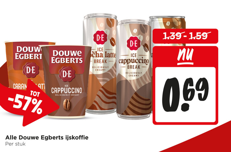 douwe egberts ijskoffie break cappuccino douw ice latte caranga at creamy stuk folder aanbieding bij Jumbo Douwe Egberts ijskoffie folder aanbieding bij Jumbo - details