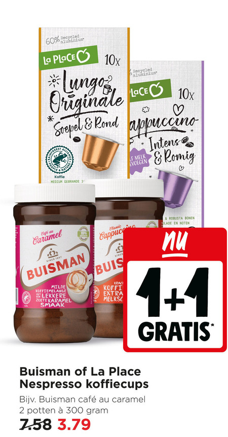 La Place Huismerk   koffiecups, oploskoffie folder aanbieding bij  Jumbo - details