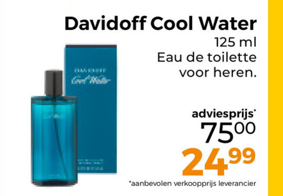 davidoff eau de toilette cool water ml heren folder aanbieding bij Trekpleister Davidoff eau de toilette folder aanbieding bij Trekpleister - details