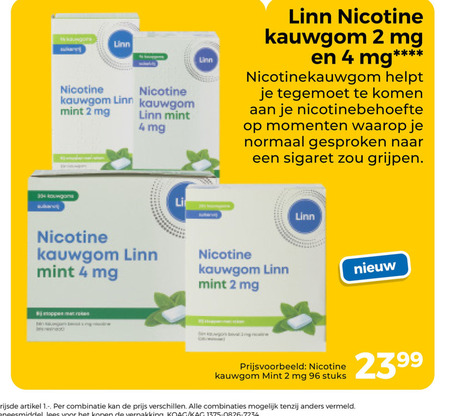 stoppen met roken 2 4 96 nicotine kauwgom mint mg tegemoet momenten normaal gesproken sigaret grijpen stuks artikel combinatie combinaties vermeld lees folder aanbieding bij Trekpleister