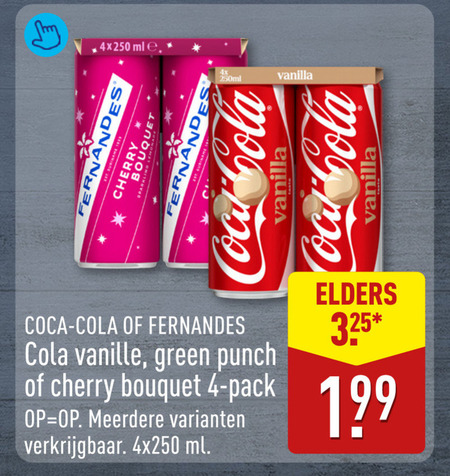 Fernandes   cola, frisdrank folder aanbieding bij  Aldi - details
