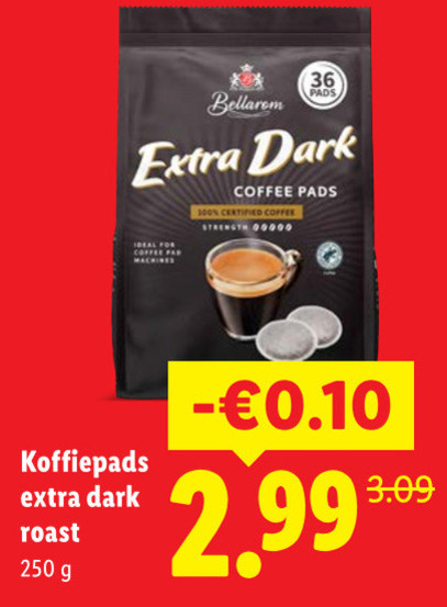 Bellarom   koffiepad folder aanbieding bij  Lidl - details