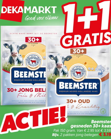Beemster   kaasplakken folder aanbieding bij  Dekamarkt - details