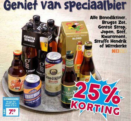 straffe hendrik brugse zot seef benediktiner jopen kwaremont speciaalbieren 4 25 33 speciaalbier gentse strop fier blond bier but wittekerke nix18 pak pittig weissbier folder aanbieding bij Boons Markt Jopen speciaalbier folder aanbieding bij Boons Markt - details