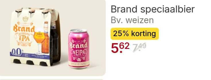 Brand   speciaalbier folder aanbieding bij  Picnic - details