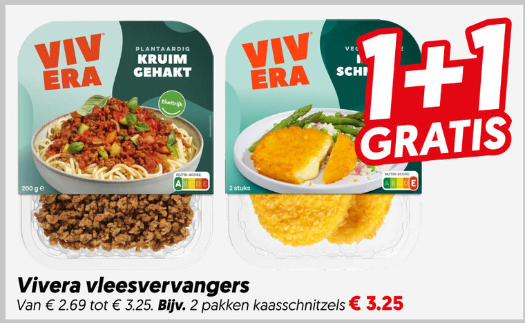 Vivera   vegetarisch folder aanbieding bij  Dekamarkt - details