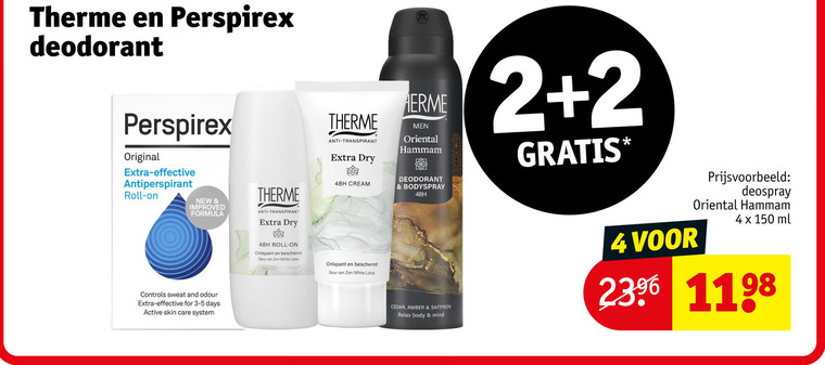 Therme   deodorant folder aanbieding bij  Kruidvat - details