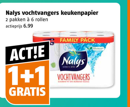 Nalys   keukenpapier folder aanbieding bij  Poiesz - details