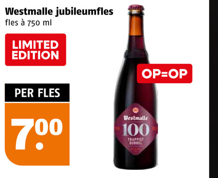 Westmalle   speciaalbier folder aanbieding bij  Poiesz - details