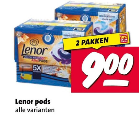 lenor wasmiddel 2 5x pakken folder aanbieding bij Nettorama Lenor wasmiddel folder aanbieding bij Nettorama - details