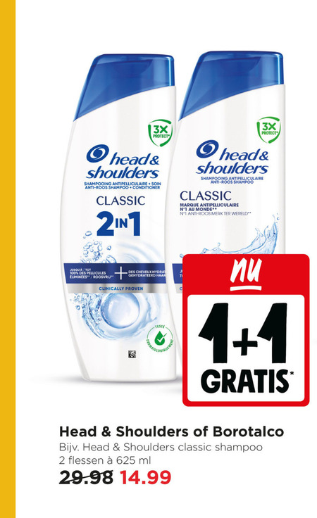 Borotalco   deodorant, shampoo folder aanbieding bij  Jumbo - details