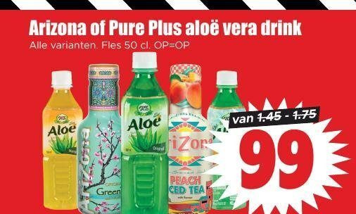 Arizona   fruitdrank folder aanbieding bij  Dirk - details