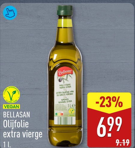 olijfolie 1 vierge l hale persing folder aanbieding bij Aldi