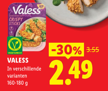Valess   vegetarisch folder aanbieding bij  Lidl - details