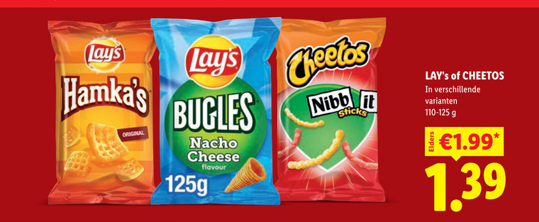 Lays   zoutje folder aanbieding bij  Lidl - details