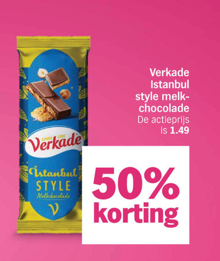 Verkade   chocolade folder aanbieding bij  Albert&nbsp;Heijn - details