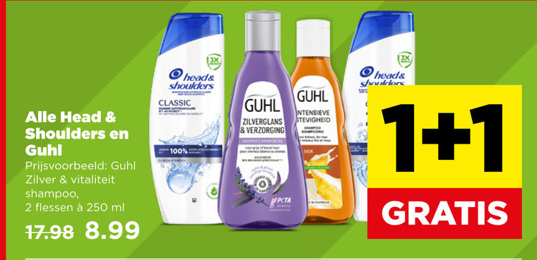 Head and Shoulders   shampoo, haarverzorging folder aanbieding bij  Plus - details
