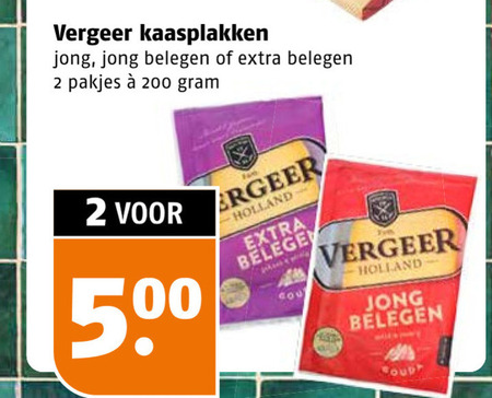 vergeer kaasplakken 2 200 jong belegen 50 holland folder aanbieding bij Poiesz Vergeer kaasplakken folder aanbieding bij Poiesz - details