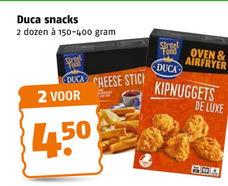 Duca   kaassnacks, snack folder aanbieding bij  Poiesz - details