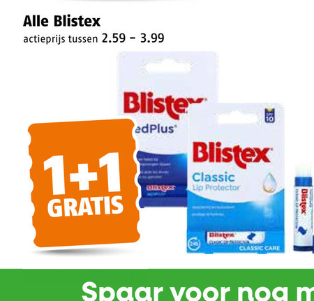 Blistex   lippenbalsem folder aanbieding bij  Poiesz - details