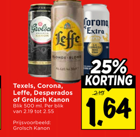 Grolsch   speciaalbier, blikje bier folder aanbieding bij  Vomar - details