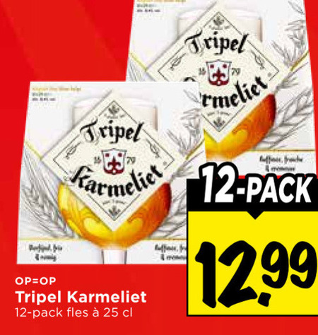 Karmeliet   speciaalbier folder aanbieding bij  Vomar - details
