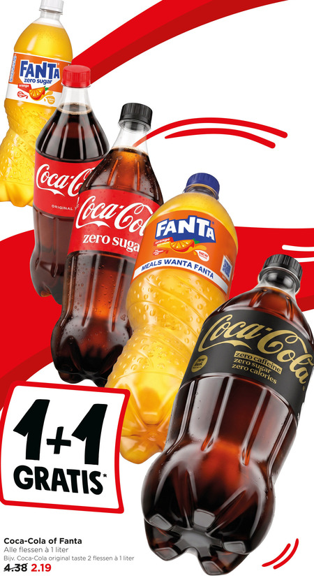 Fanta   cola, frisdrank folder aanbieding bij  Jumbo - details