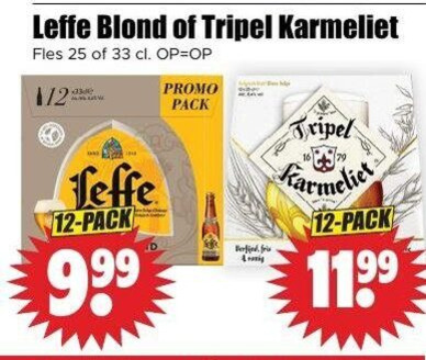 Karmeliet   speciaalbier folder aanbieding bij  Dirk - details