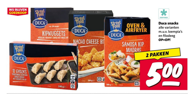 Duca   snack folder aanbieding bij  Nettorama - details