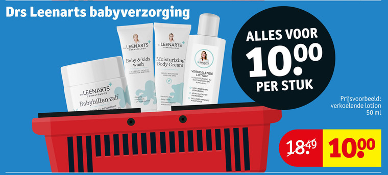 drs leenarts babyverzorging 2 50 1000 dermatoloog babybillen zalf cien beschermt dr baby kids wash reinigt zacht babyhuid dr. moisturizing body cream gently nourishes sensitive skin perfume free with glycerine verkoelende lotion huidverzorging waterpokken rups jeuk verzorgend verkoelend jeukstillend indrogend stuk ml folder aanbieding bij Kruidvat Drs Leenarts babyverzorging folder aanbieding bij Kruidvat - details