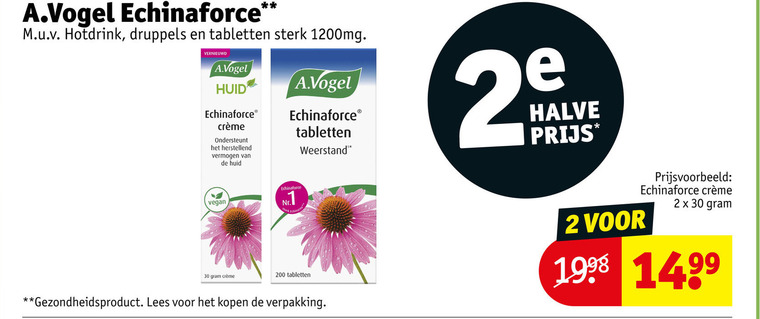 A Vogel   voedingssupplement folder aanbieding bij  Kruidvat - details